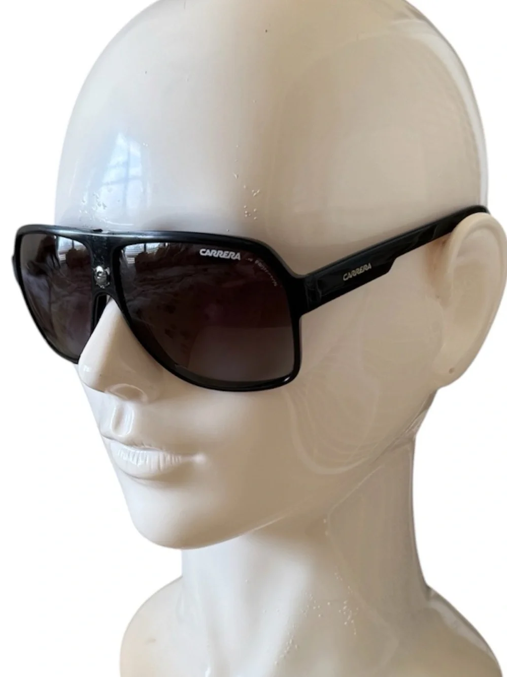 Carrera Black 33 S Sunglasses Gradient Gray Lenses Men’s